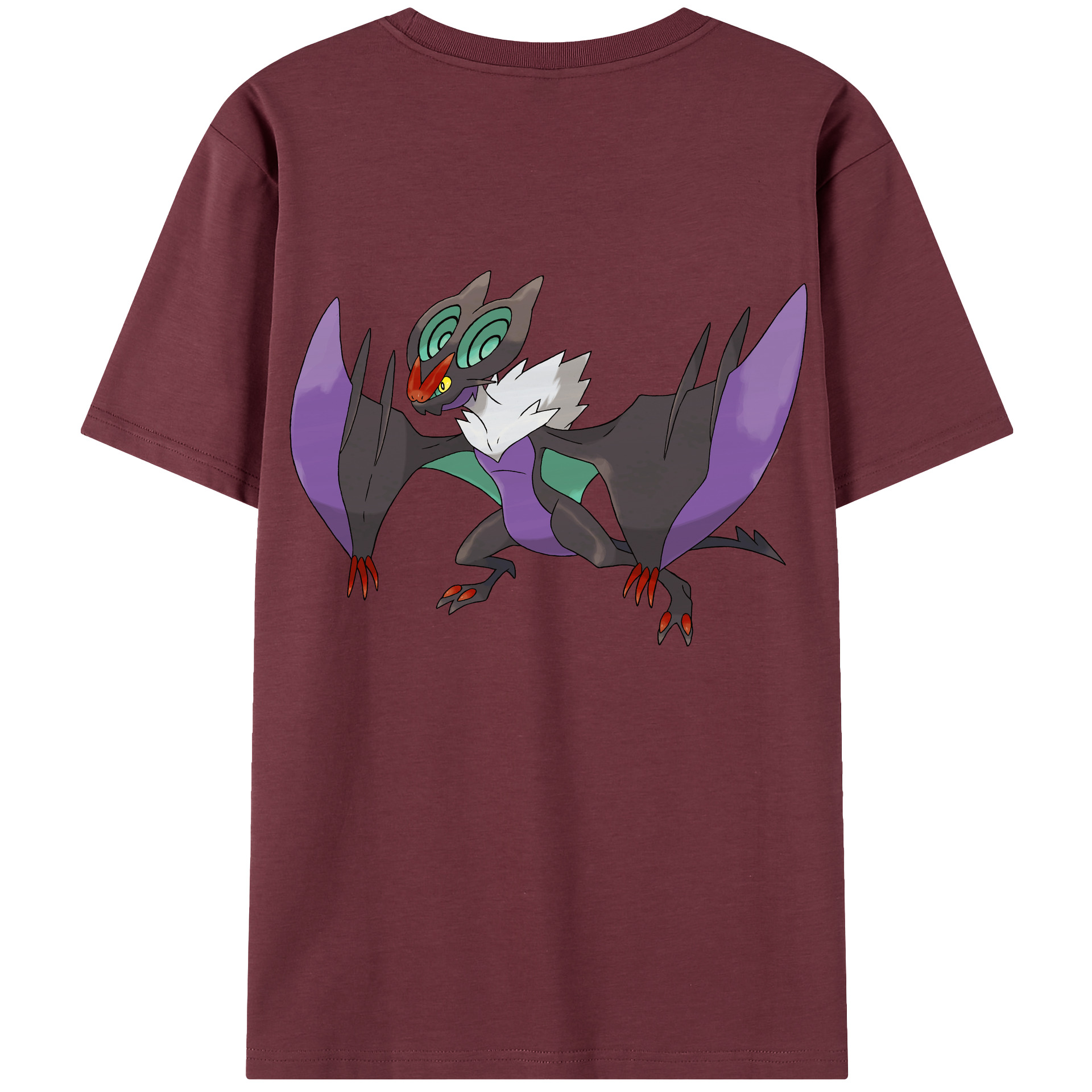 （画像用） ポケットモンスター Pokémon 綿100％半袖Tシャツ（背面プリント）